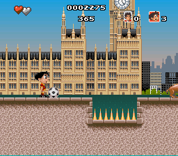 Soccer Kid screenshot 4 for Super Nintendo